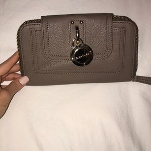 Leather Bebe Zip Wallet!